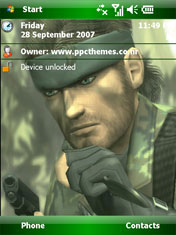 Metal Gear Solid 3 ppc theme